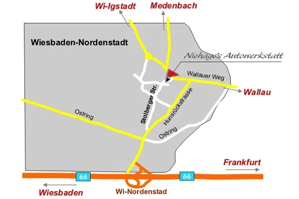 Anfahrt Karte